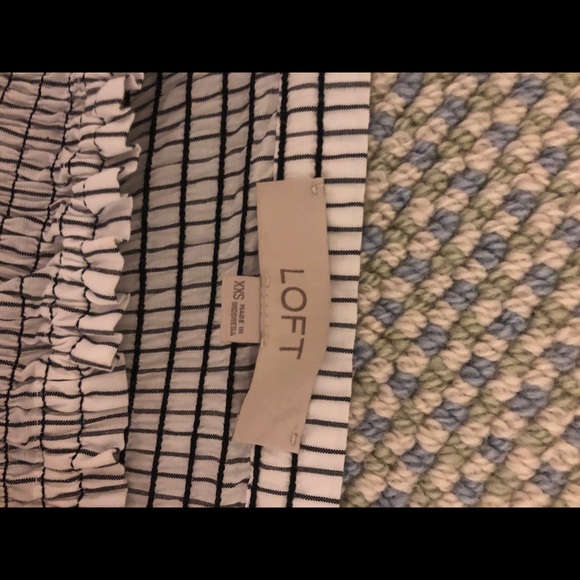 Loft Off the shoulder striped top - Picture 3 of 4